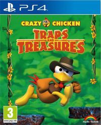 Microids Crazy Chicken Jump 'n' Run Traps and Treasures PlayStation 4