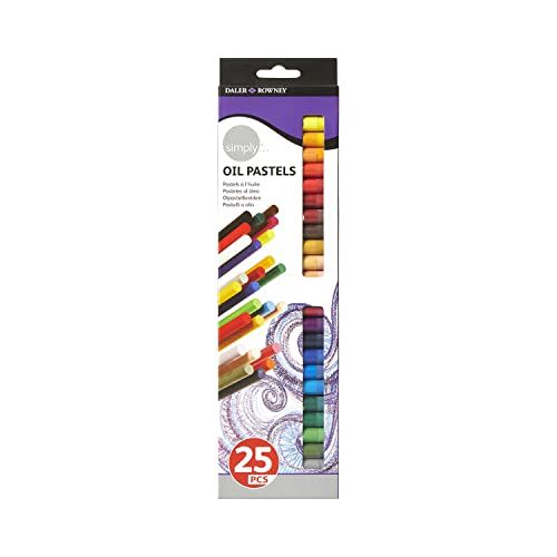 Daler Rowney Simply Oil Pastels - 25 Pieces