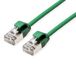 ROLINE U/FTP DataCenter Patchkabel Kat.6A (Class EA), LSOH, slim, grün, 3 m