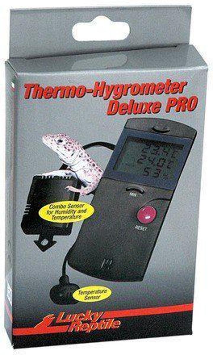 Lucky reptile Thermometer-Hygrometer Deluxe PRO Digitaal