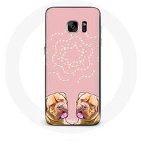 Maniacase Hoesje voor Samsung Galaxy S7 Dogue de Bordeaux symmetrische foto