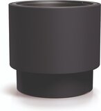Prosperplast Heos - Bloempot - Antraciet - Rond - 47 cm - Duurzaam Kunststof - Voor Buiten