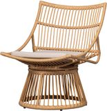 WOOOD Fauteuil Alatna - Wicker - Naturel - 80x64x53