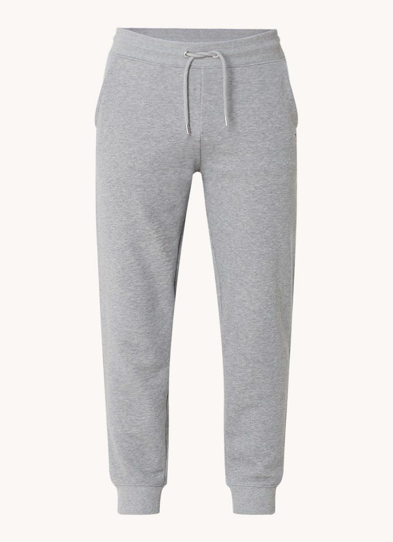 Gant Tapered Fit Joggingbroek met Logo en Steekzakken