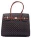 Sac à main pour femmes en similicuir, avec fermeture éclair et bandoulière réglable, dimensions : 30 x 25 x 10 cm