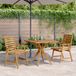 Maison Exclusive - Salon de jardin 3 pièces en bois d'acacia massif