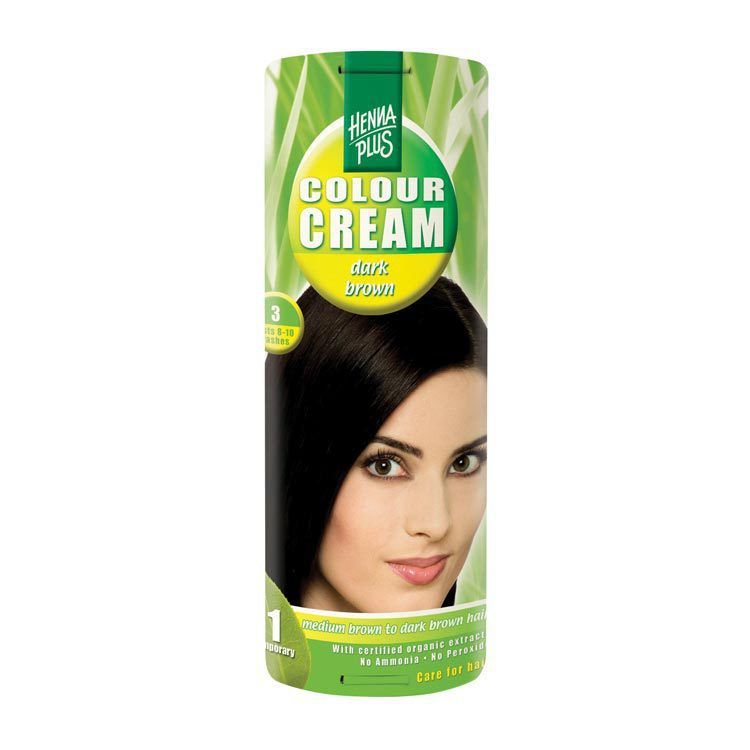 Hennaplus Colour Cream 03 Dark Brown