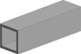 Evergreen Polystereen Vierkantprofiel (l x b x h) 350 x 3.2 x 3.2 mm 3 stuk(s)