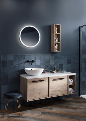 Crosswater Infinity spiegel 50cm rond met verlichting IF_MIRROR