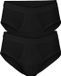 Schiesser Authentic Heren Slip - 2 Pack - Zwart
