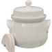 3240 Mini-Gärtopf crème 4,0 l avec couvercle et pierres pot de fermentation