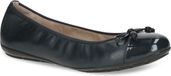 Caprice Dames Ballerina 9-22113-42 Blauw Leer/Imitatieleer G-breedte Maat 37 EU