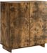 vidaXL Dressoir Gerookt eiken 67 x 34,5 x 75 cm Bewerkt hout