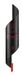 Hermle 70869-292200 Moderne wandklok Savanna II, kwarts zwart-rood