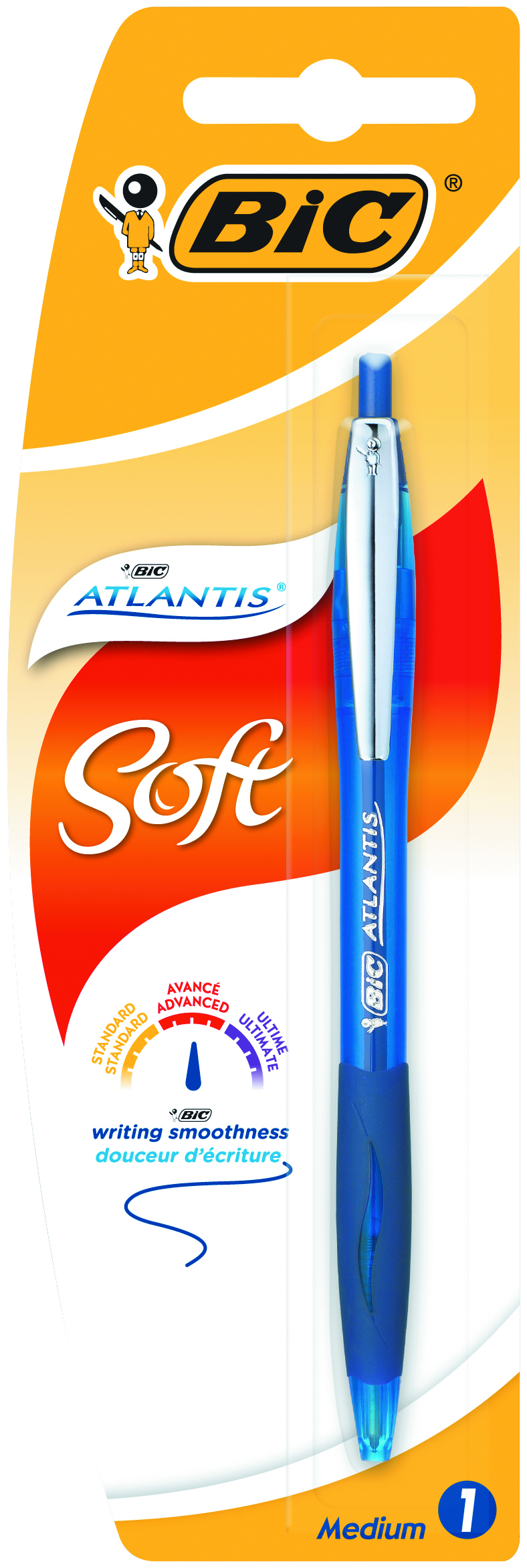 BIC Atlantis 1.0 Eg Blu Blister 1