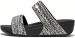 FitFlop Dames sandalen Lulu Shimmerweave Slides GO2