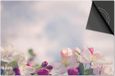 Dietrix Inductie Beschermer 81x52 - Bloemen en Planten - Roze bloemetjes onderin