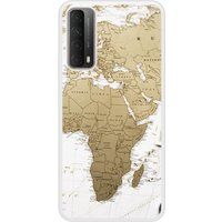 P Smart 2021 Bedrukt siliconen hoesje Map Europe Afrique