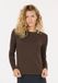Athlecia Dames T-shirt Almi V2 Lange Mouw Donkerbruin Polyester/Elastaan