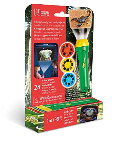 Natural History Museum Creepy Crawly Zaklamp en Projector - n5131 - 5060122732314