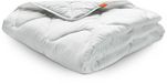sleepling Basic 100 couette toutes saisons 240 x 260 cm | blanc