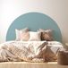 Stickers Tête De Lit - Couleur Tendance - 140 X 130 Cm - Pour Lits (100 À 120 Cm) - Adhésif Mat