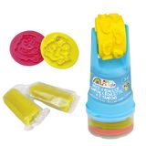 MAIN D'ARTISTE - Stempelroller en klei - Creatieve vrijetijdsset - 030911-40 g - Kinderspeelgoed - Modelleren - Creativiteit - Knutselactiviteiten - DIY - Cadeau - Leuk en leerzaam - Vanaf 3 jaar