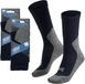 Apollo Chaussettes de marche Bleu Taille 45/47 Coolmax 2x Paire