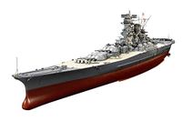 TAMIYA 78025 WWII Yamato, Versie 2005 - Japans super slagschip, schaal 1:350, XXL model, vliegdekschip, Wereldoorlog II, 76cm lang