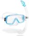 Cressi Sirena & Island 2.0 Snorkelset, Transparant/Aquamarijn, One Size