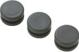 TRU COMPONENTS TC-GMCQR-1108203 Kabeldoorvoering Gesloten Klem-Ø (max.) 7.8 mm Plaatdikte (max.) 2.3 mm PVC Zwart 100 stuk(s)
