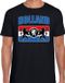 Bellatio Decorations Shoppartners Bv Zwart fan t-shirt voor heren - Holland met een Nederlands wapen - Nederland supporter - EK/ WK shirt / outfit XL
