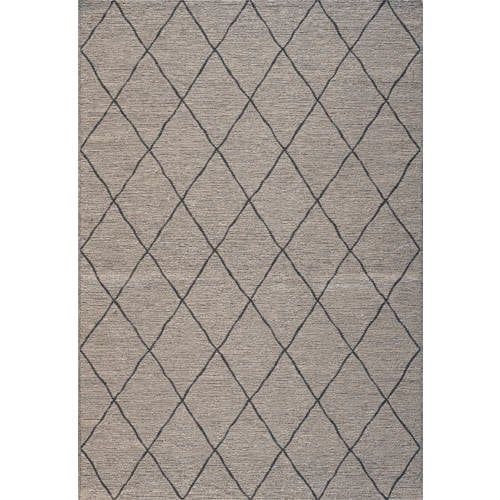 NOUS Living Binnen- en Buitenvloerkleed Groen/Naturel (230x160 cm)