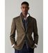 Hackett London HM4400213 Veste Tattersall vert-brun