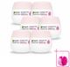 Garnier SkinActive Crème de jour botanique à l'eau de rose Peau sèche et sensible 6 x 50 ml