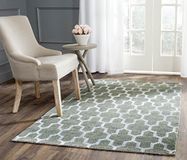 Safavieh Vloerkleed Manuel Wol Grijs 152 x 244 cm