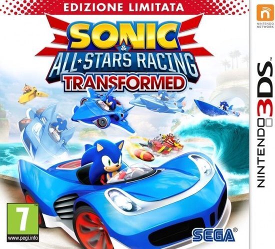 Sega Sonic & All-Stars Racing Transformed, 3DS Nintendo 3DS