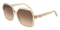 Salvatore Ferragamo SF2069SE Beige/Brown 57/15/140 Vrouwen Zonnebril