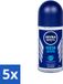 Nivea 5 x Fresh Active Roll-On Antiperspirant 50 ml