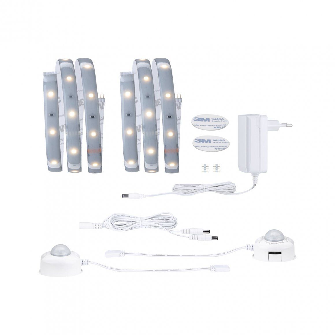 Paulmann 78894 Lichtstrip - 300 Lumen - Warm Wit - 4 Watt - Zilver