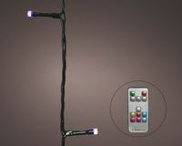 Lumineo Guirlande lumineuse LED intelligente avec télécommande RGB-W - 19,9m - 200 lampes