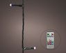 Lumineo Slimme kerstboomverlichting LED met afstandbediening RGB-W - 19,9m - 200 lampjes