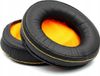 YIVO Coussinets d'oreille pour AKG K52 K72 K92 K181 K182 K240 - Noir avec accents orange