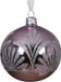 Decoris Kerstballen glas d8 cm fris lila P