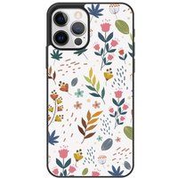 Apple iPhone 12 Fleurs colorees Verstevigd hoesje met sublimatie bedrukking