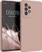 kwmobile telefoonhoesje geschikt voor Samsung Galaxy A53 5G - Hoesje met siliconen coating - Smartphone case in mat oudroze
