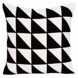 Collection d'Art Kussen KIT/ZWART-EN-WIT/40 X 40