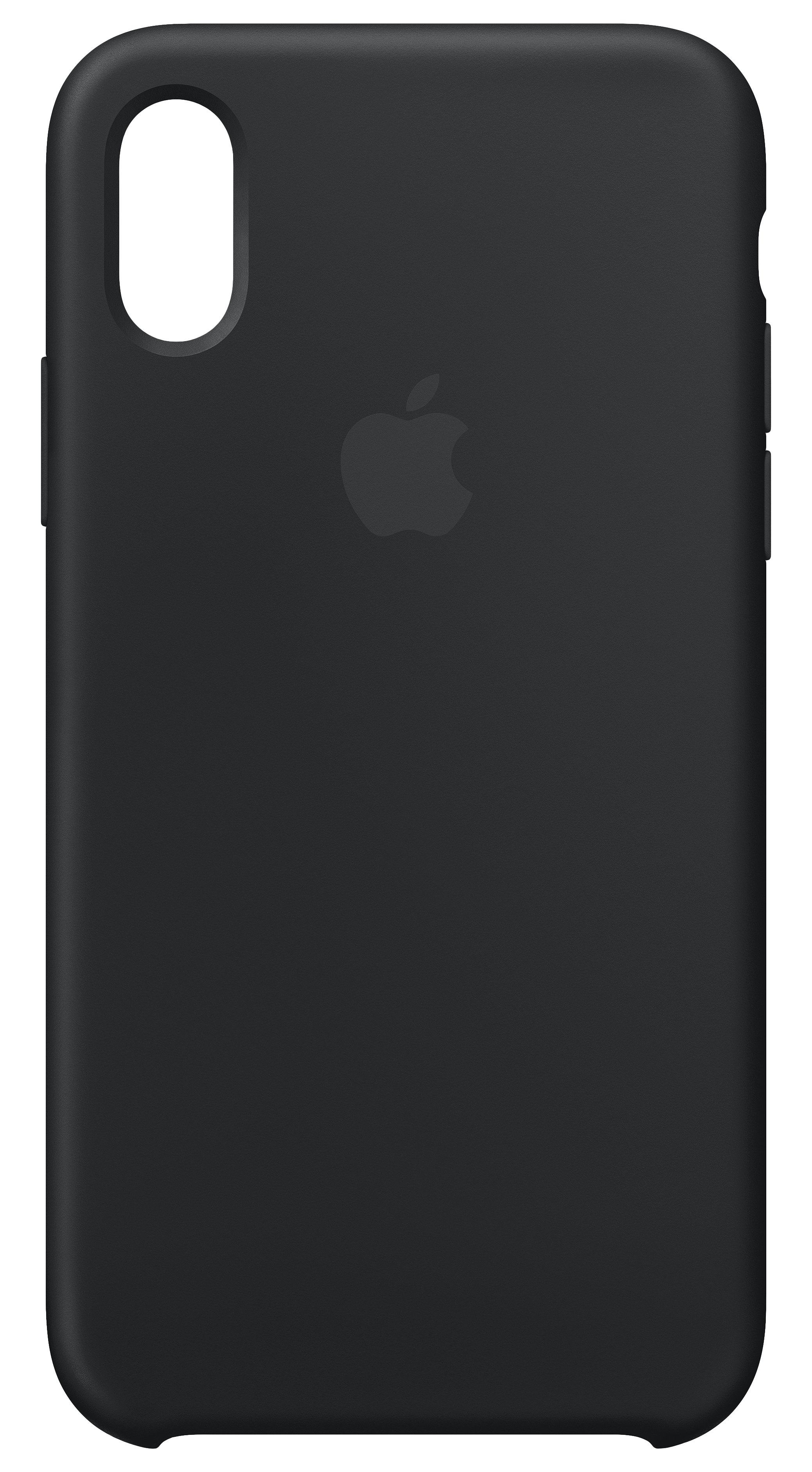 Apple iPhone XS Silicone Case - Zwart