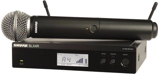 Shure BLX24RE/SM58-H8E Draadloos Handheld Systeem