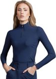 Premier Equine Damestrui met lange mouwen Prospero Marine Polyester Maat 40